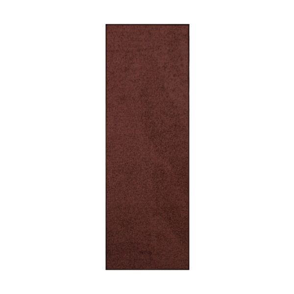 Modern Plush  2' X 10' Runner Chocolate Solid Color Pet and Kids Friendly Area Rugs