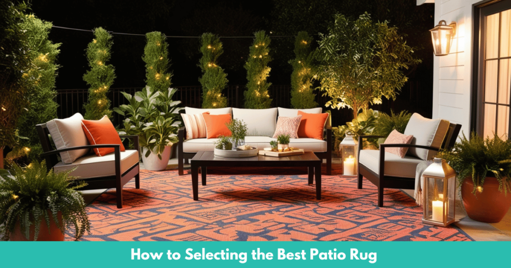 How to Selecting the Best Patio Rug