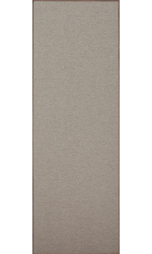 Modern Indoor Outdoor 2' X 6' Runner Beige Commercial Solid Color Area Rugs