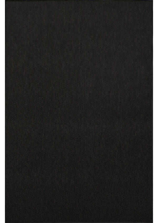 Modern Indoor Outdoor 2' X 3' Rectangle Black Commercial Solid Color Area Rugs