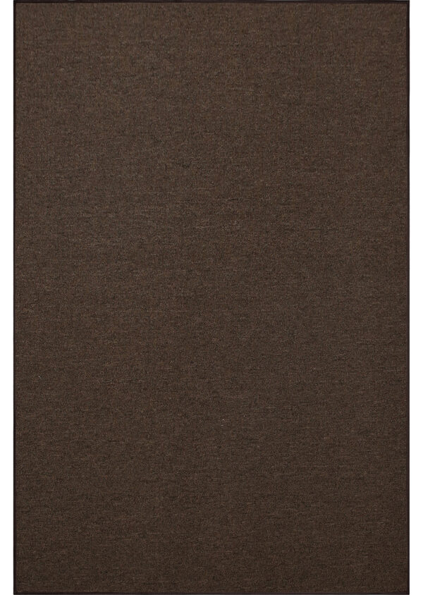 Modern Indoor Outdoor 2' X 3' Rectangle Chocolate Commercial Solid Color Area Rugs