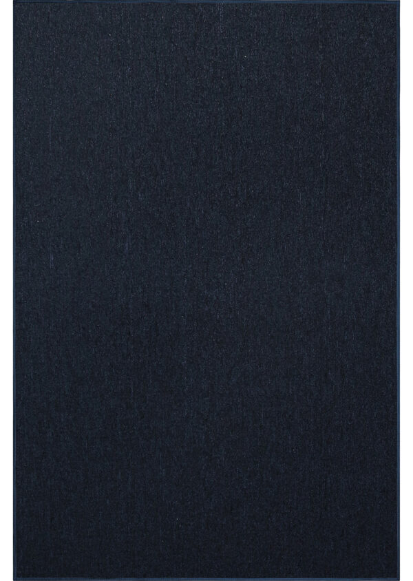 Modern Indoor Outdoor 5' X 7' Rectangle Navy Commercial Solid Color Area Rugs