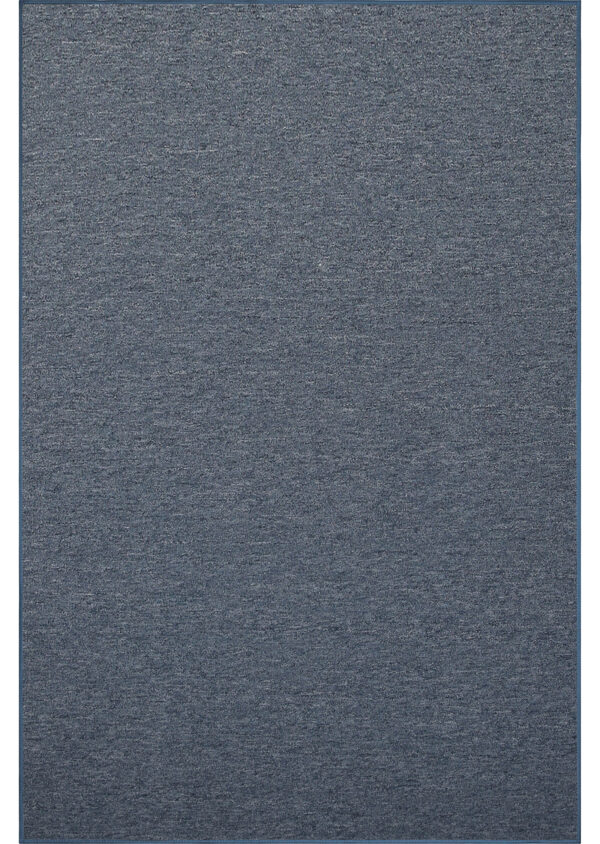 Modern Indoor Outdoor 2' X 3' Rectangle Petrol Blue Commercial Solid Color Area Rugs