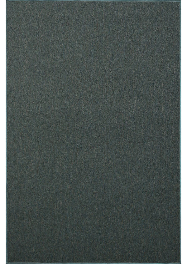 Modern Indoor Outdoor 2' X 3' Rectangle Teal Commercial Solid Color Area Rugs