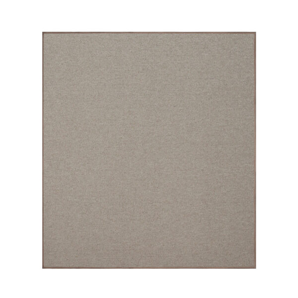 Modern Indoor Outdoor 10' X 10' Square Beige Commercial Solid Color Area Rugs