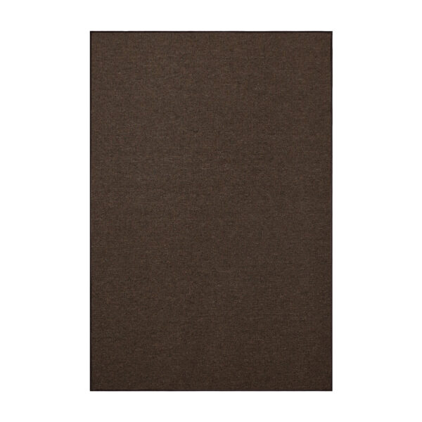 Modern Indoor Outdoor 5' X 7' Rectangle Chocolate Commercial Solid Color Area Rugs