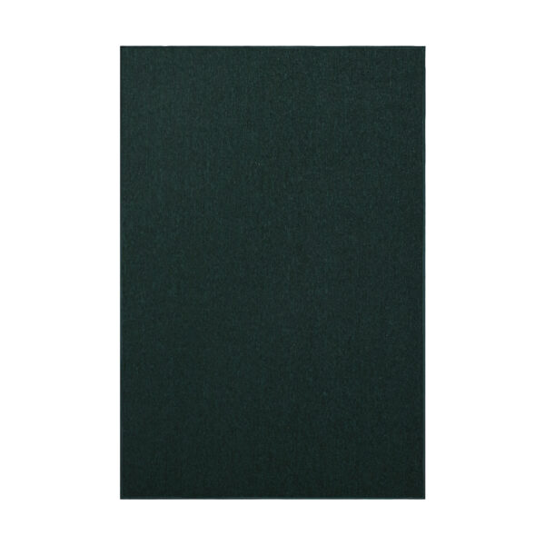 Modern Indoor Outdoor 5' X 7' Rectangle Dark Green Commercial Solid Color Area Rugs