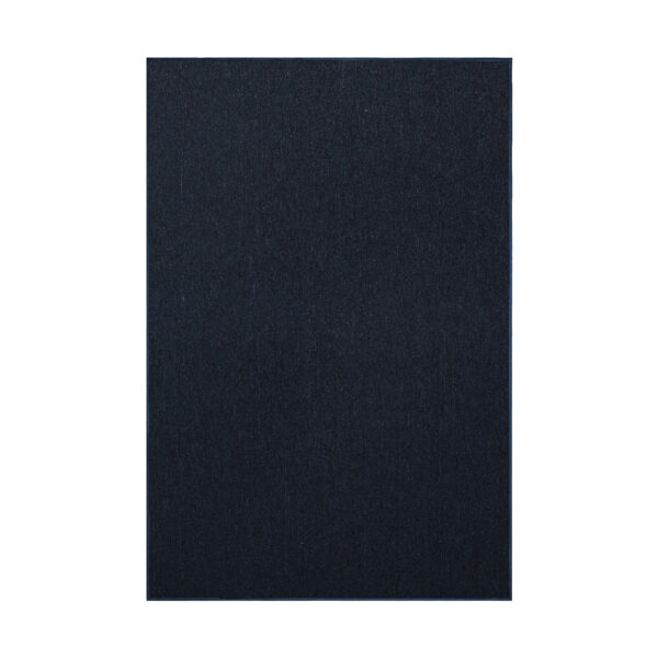 Modern Indoor Outdoor 12' X 19' Rectangle Navy Commercial Solid Color Area Rugs