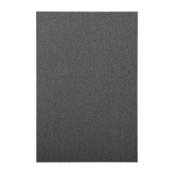 Modern Indoor Outdoor 3' X 4' Rectangle Gray Commercial Solid Color Area Rugs