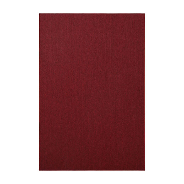 Modern Indoor Outdoor 5' X 7' Rectangle Red Commercial Solid Color Area Rugs