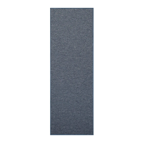 Modern Indoor Outdoor 2' X 12' Runner Petrol Blue Commercial Solid Color Area Rugs