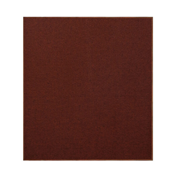 Modern Indoor Outdoor 10' X 10' Square Rust Commercial Solid Color Area Rugs