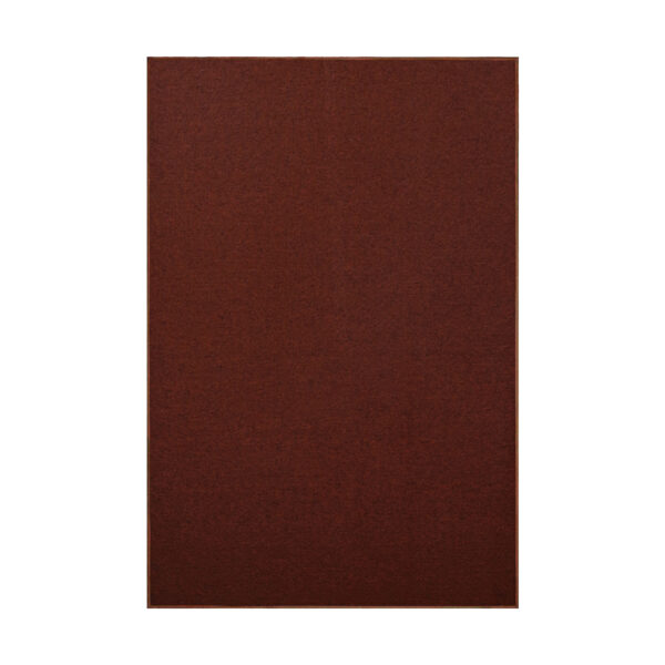 Modern Indoor Outdoor 9' X 12' Rectangle Rust Commercial Solid Color Area Rugs