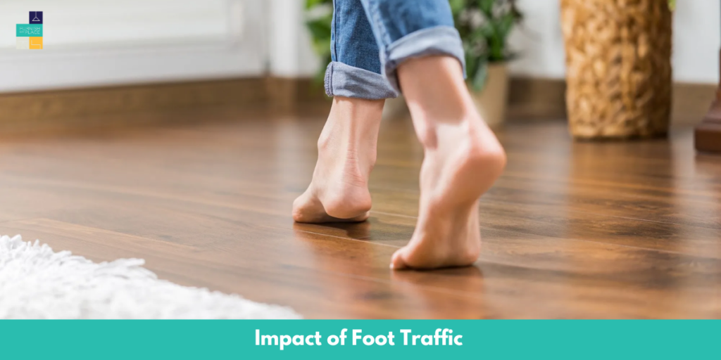 Impact of Foot Traffic vinyl