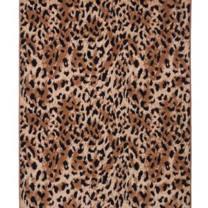 Furnish My Place Leopard Print Area Rug