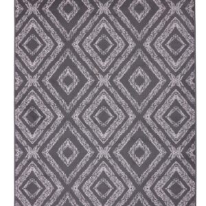 Furnish My Place Geometric Diamond Rug