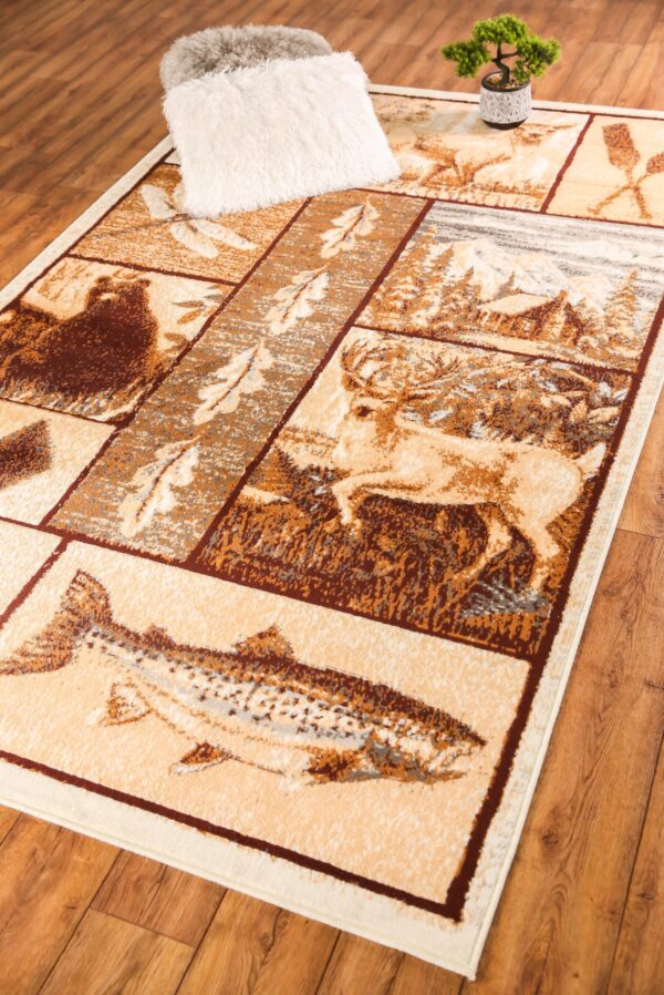 Furnish My Place Cabin Style Accent Rug - Image 7