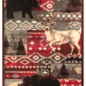 Furnish My Place Wildlife Accent Rug