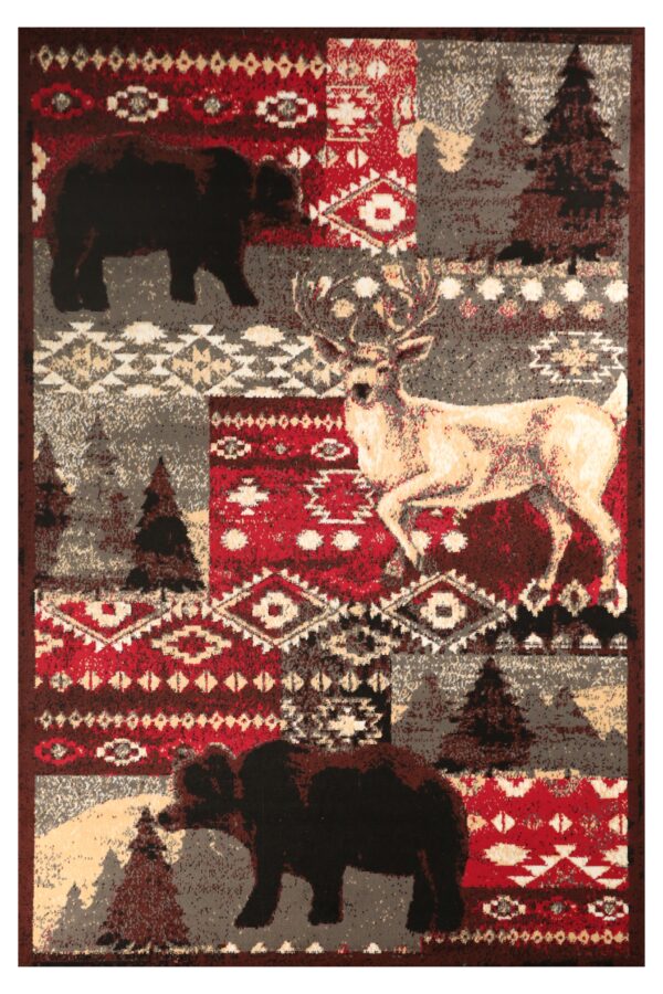 Furnish My Place Wildlife Accent Rug