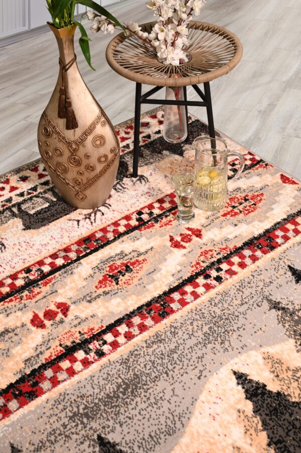 Furnish My Place Tribal Print Rug - Image 6