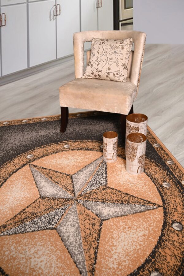 Furnish My Place Texas Star Rug - Image 11