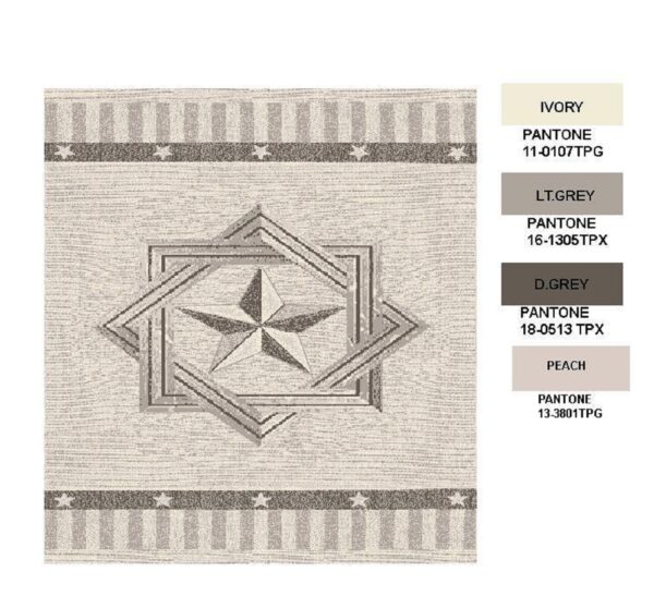 Furnish My Place Texas Star Rug - Image 13