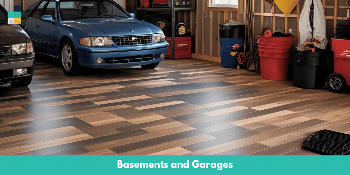 Basements and Garages LVP Flooring