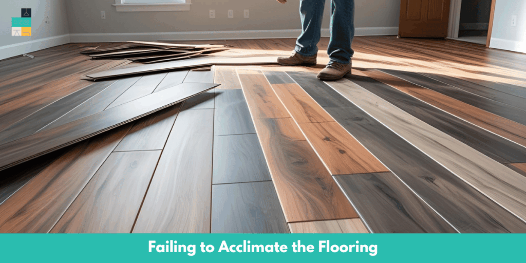Failing to Acclimate the Flooring