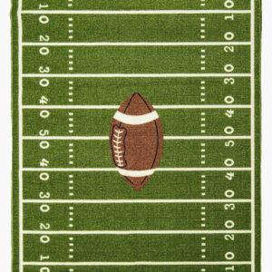 Furnish My Place 705 Solid Football All Star Football Ground, Play Area Rug for Kids