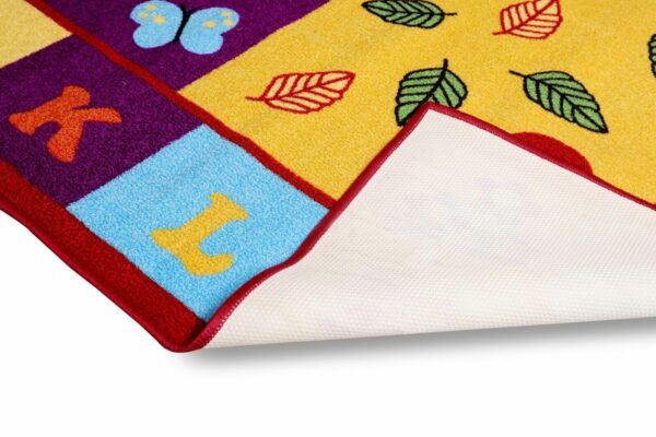 Furnish My Place 740 ABC With Numbers ABC Area Rug for Kids, Educational Alphabet Letter & Numbers