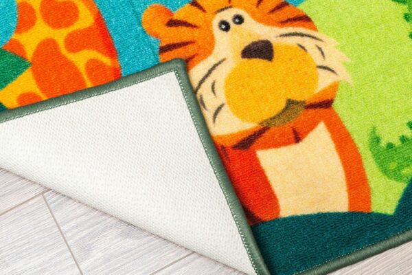 Furnish My Place 759 Animal Names HD Animal Name Educational Rug for Kids