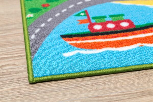 Furnish My Place 760 City Map City Street Map Kids Rug for Nursery