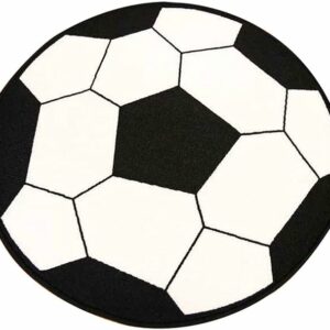 Furnish My Place Round Play Area Rugs for Kids, Soccer, Basketball, Baseball Shaped