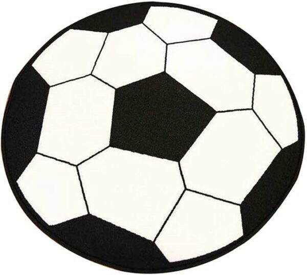 Furnish My Place Round Play Area Rugs for Kids, Soccer, Basketball, Baseball Shaped