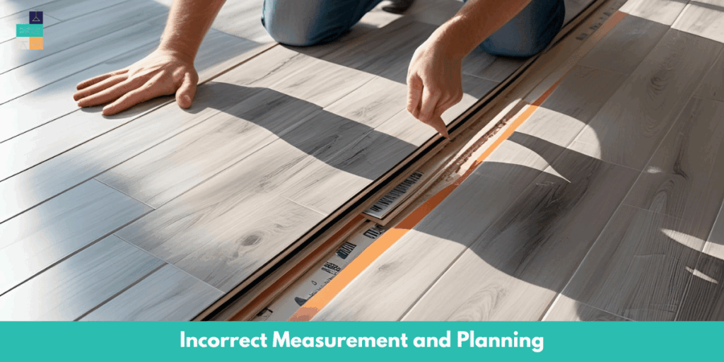 Incorrect Measurement and Planning for LVP Flooring