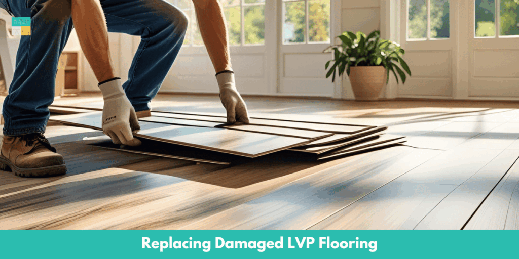 Replacing Damaged LVP Flooring