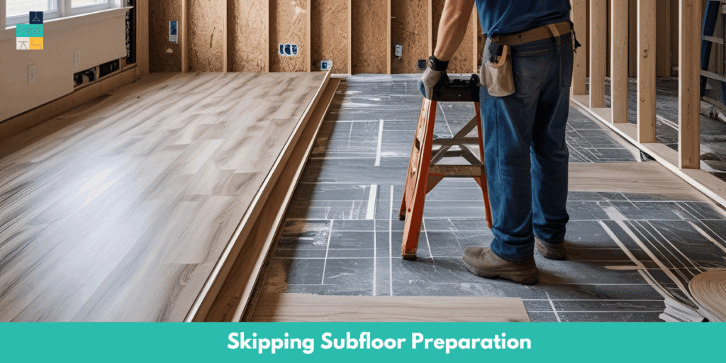 Skipping Subfloor Preparation for LVP Flooring