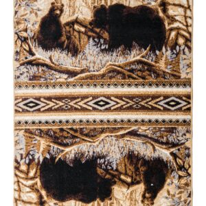 Furnish My Place Bear Lodge Rug