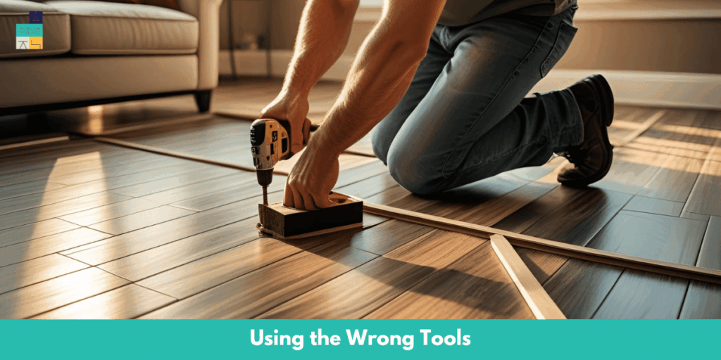 Using the Wrong Tools for LVP Flooring