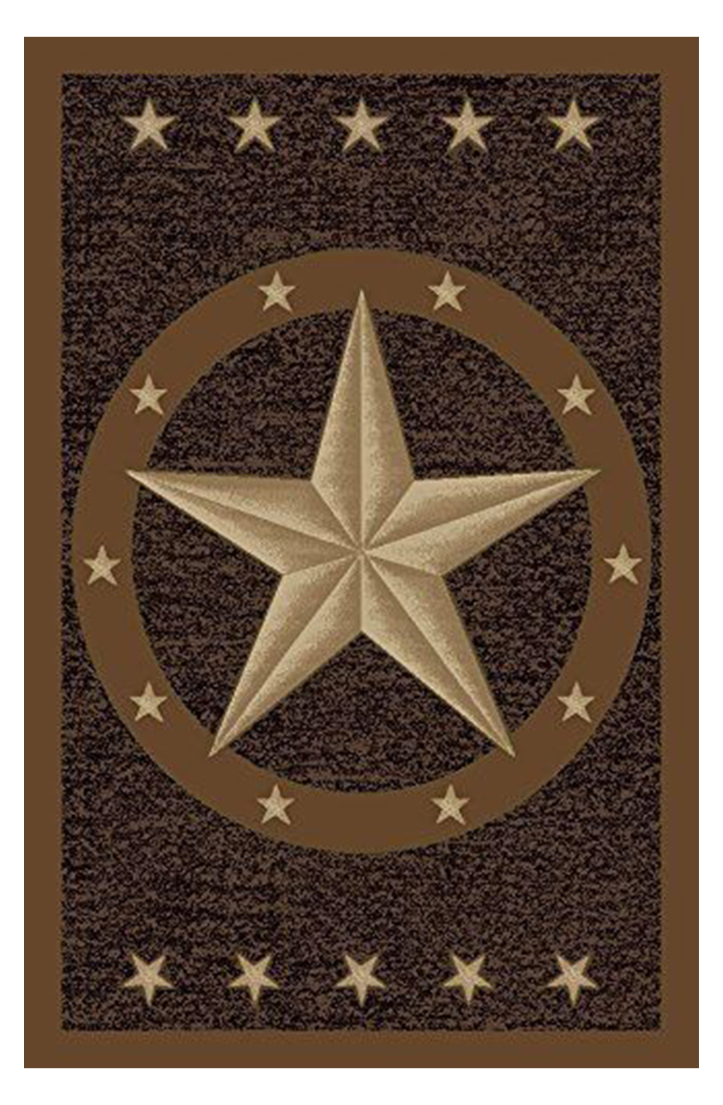 Furnish My Place 800 Texas Star Cowboy Area Kids Rug for Playroom, Bathroom & Kindergarten Classroom, Floor Mat, Texas Western Star Rustic, Multicolor - Image 8